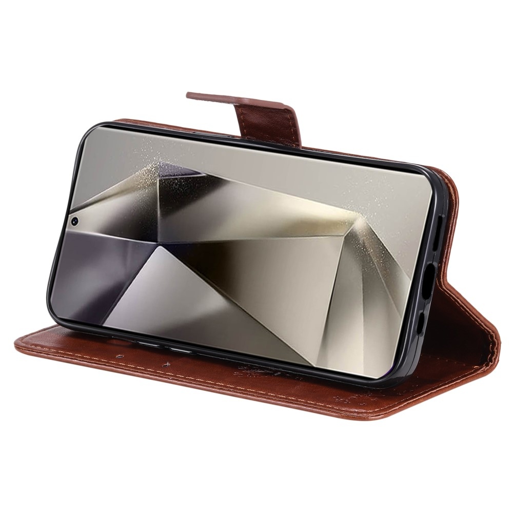 Fák könyve tok Samsung Galaxy S25 Ultra - barna