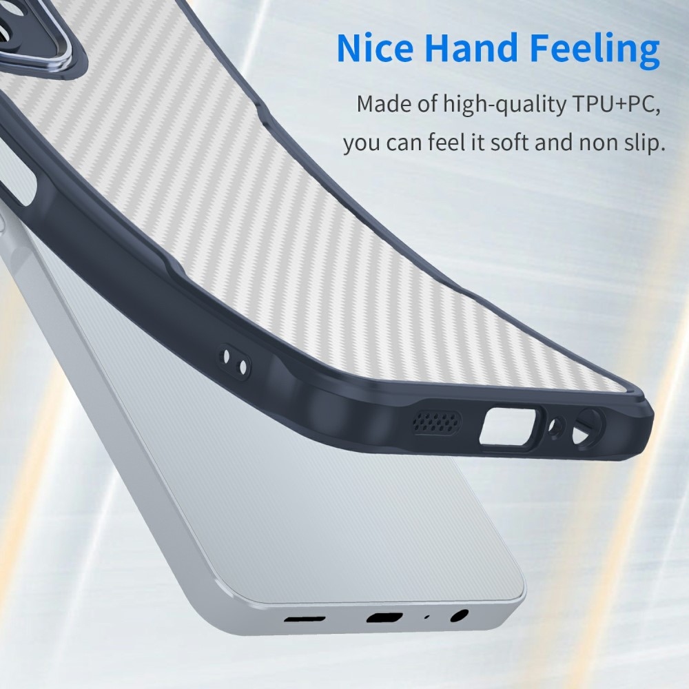 Textúrák tartós borító Samsung Galaxy A06 4G készülékhez - kék