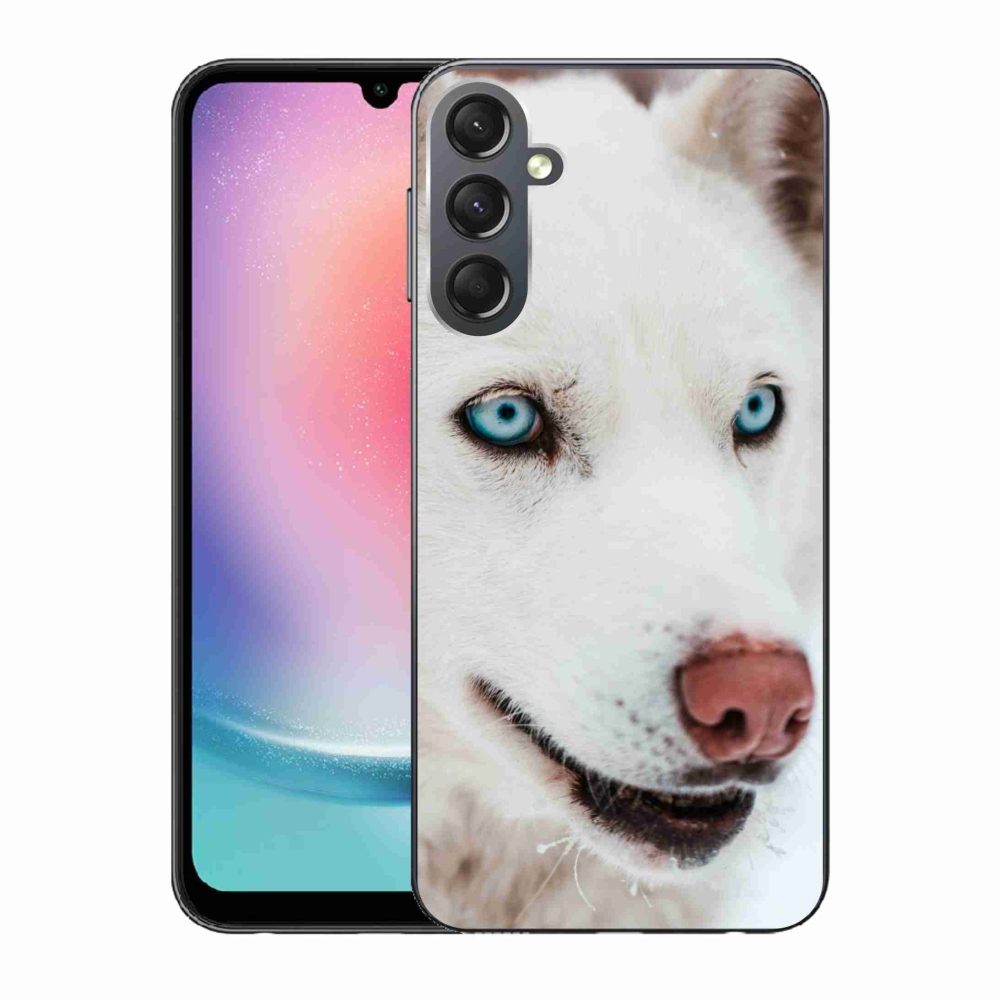 Gél tok mmCase a Samsung Galaxy A24 készülékhez - kutyaszemmel nézve