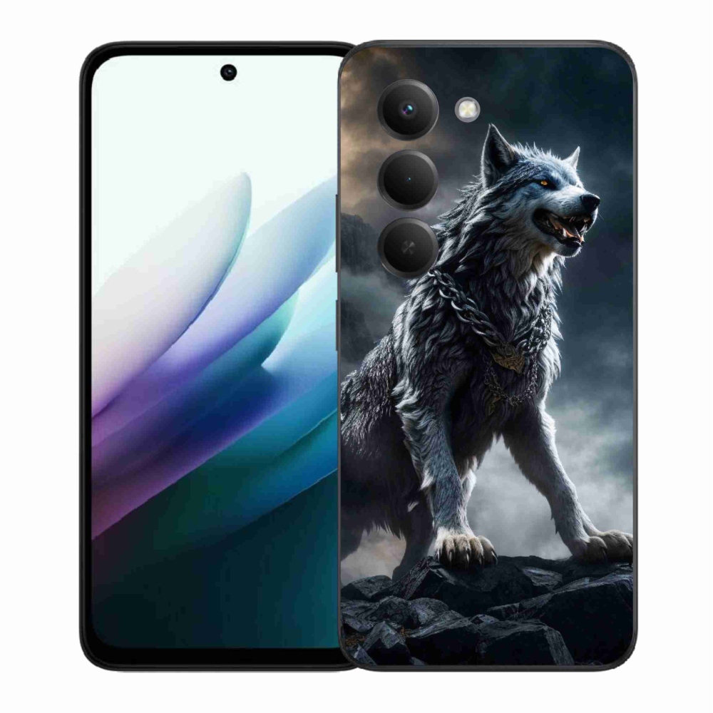 Gél borítás mmCase a Xiaomi Redmi 15 4G/5G (171mm) - farkas 1