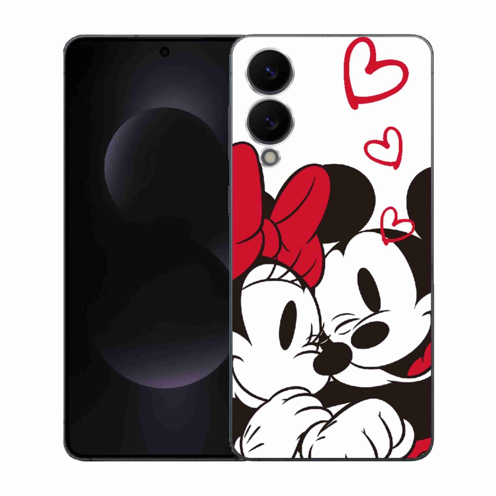 Gél borítás mmCase Samsung Galaxy S25 Edge készülékhez - minnie és mickey