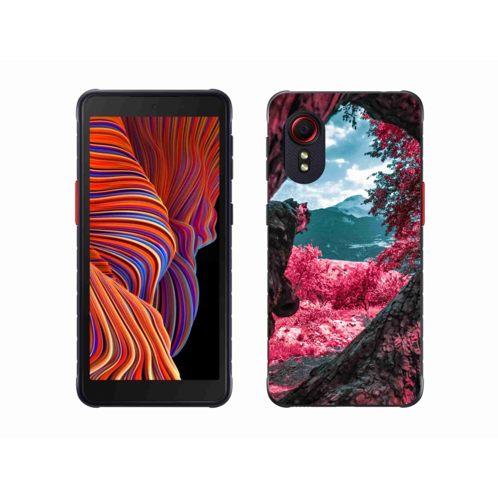 Gél borítás mmCase Samsung Galaxy Xcover 5 - hegyi kilátás