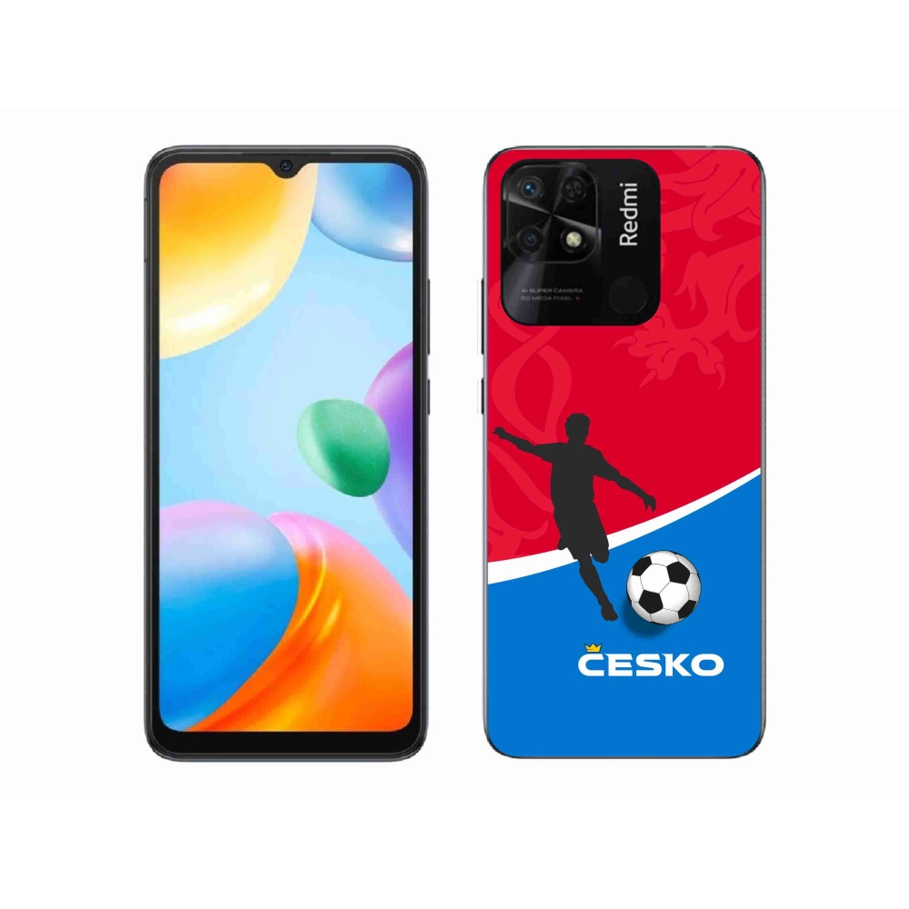 Gél borítás mmCase a Xiaomi Redmi 10C-hez - futball Csehország