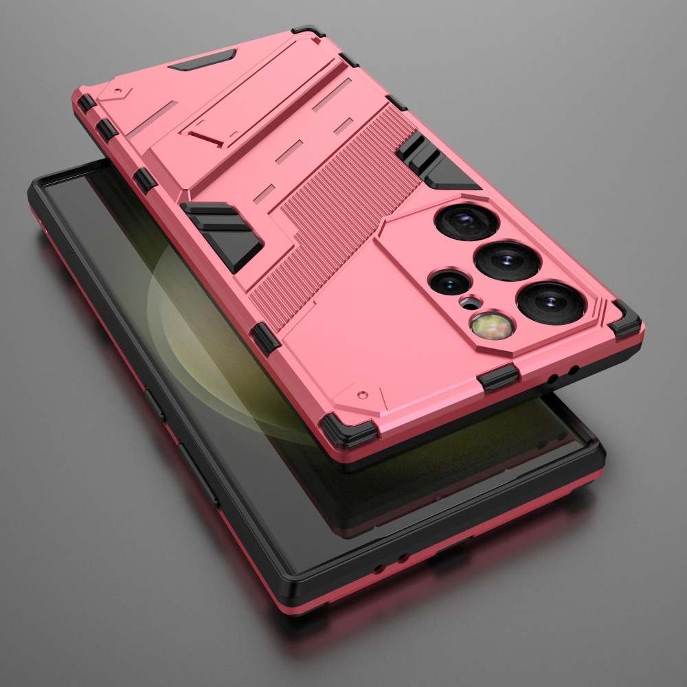 Tartós borítás Samsung Galaxy S24 Ultra készülékhez - rózsaszínű