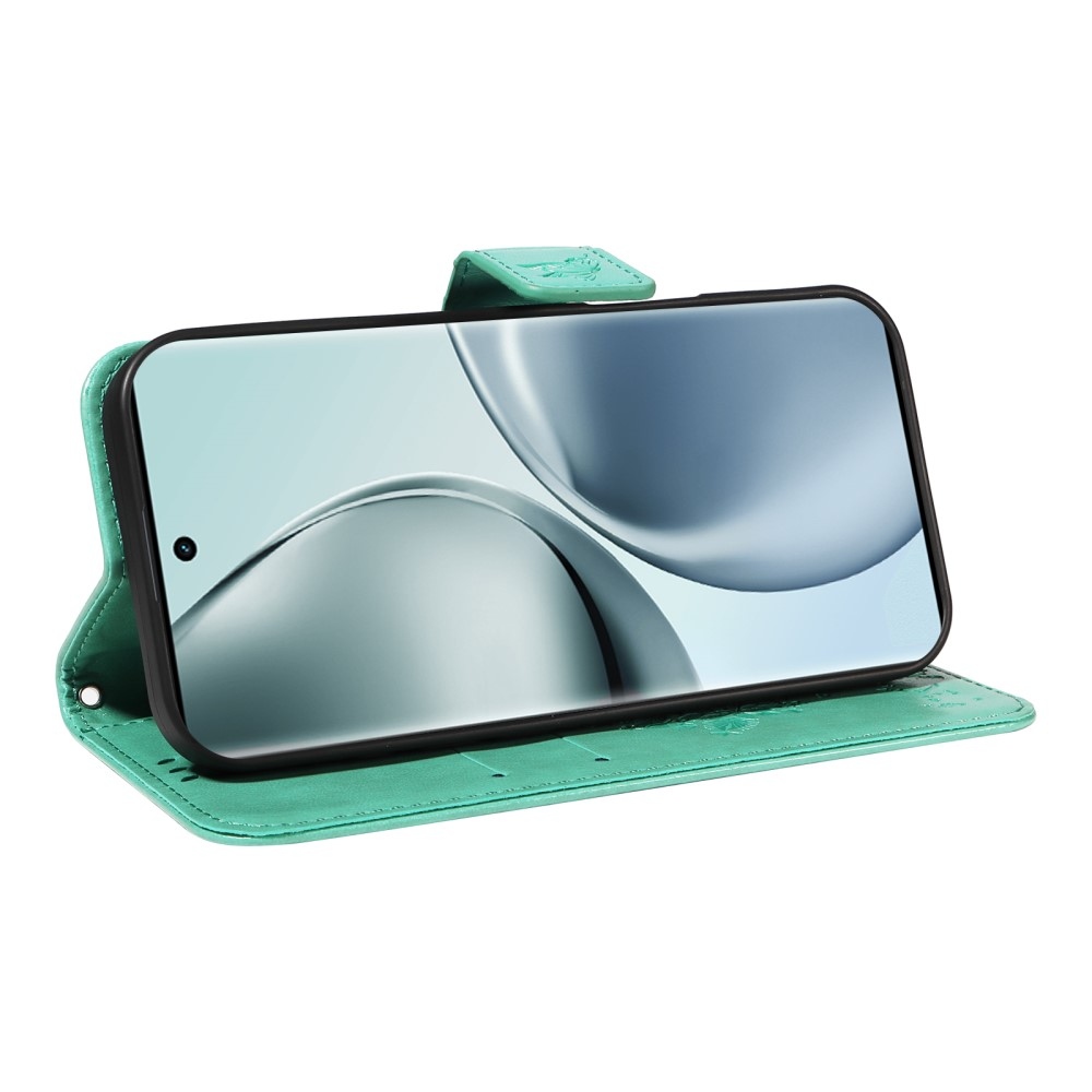 Fák könyvtáska a Realme 14 Pro 5G-hez - teal színű