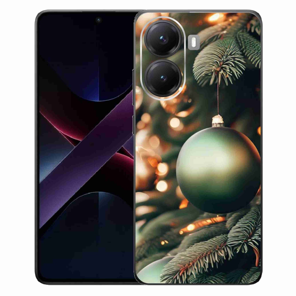 Gél borítás mmCase a Xiaomi Poco X7 Pro 5G számára - karácsonyi dekorációk 1