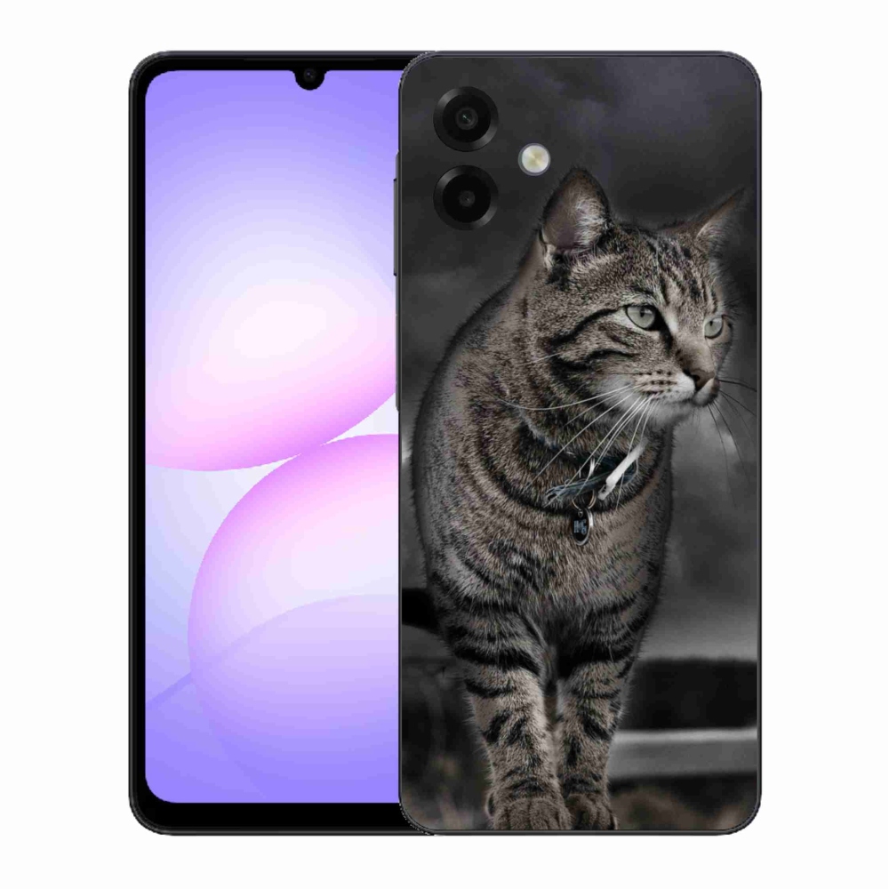 Zselés borítás mmCase Samsung Galaxy A07 4G - macska