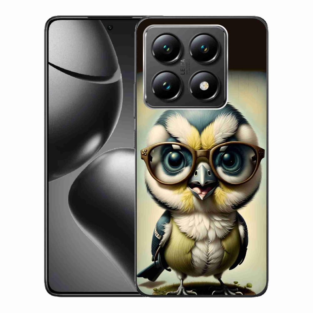 Gél borítás mmCase a Xiaomi 14T-hez - kölyök szemüveggel