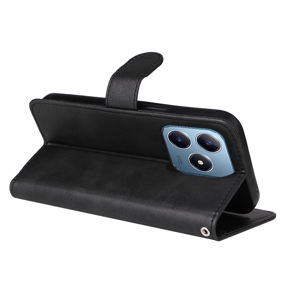 Feel könyvtáska a Realme Note 60-hoz - fekete