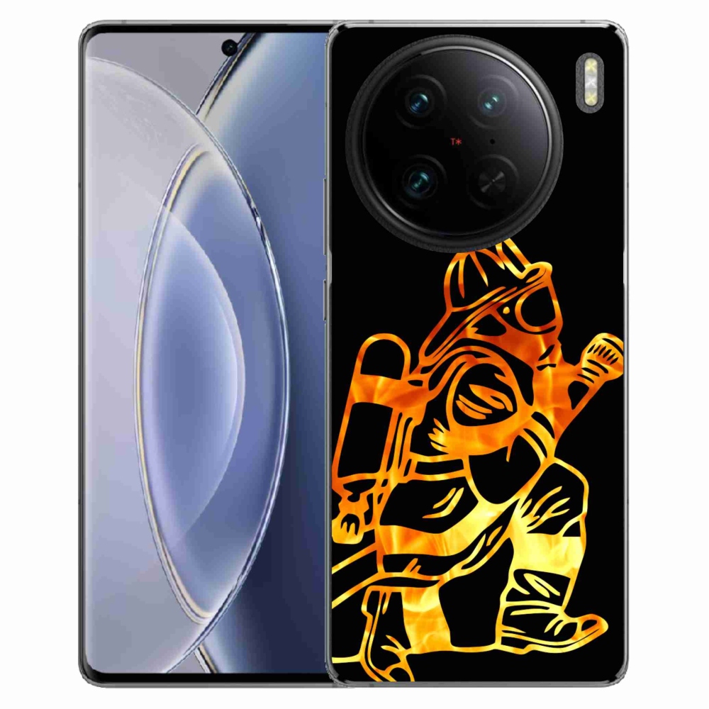 Zselés borítás mmCase a Vivo X90 Pro - tűzoltó 1