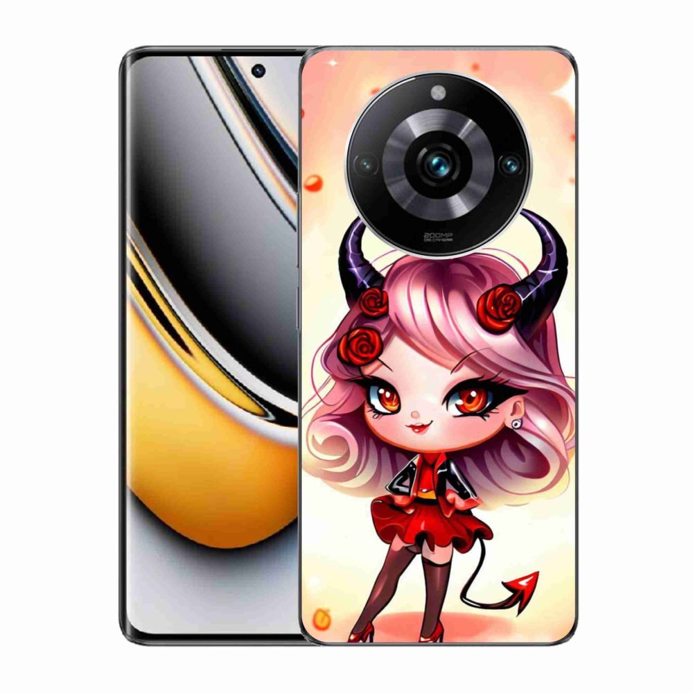 Zselés borítás mmCase a Realme 11 Pro/11 Pro+ készülékhez - rajzfilmördög