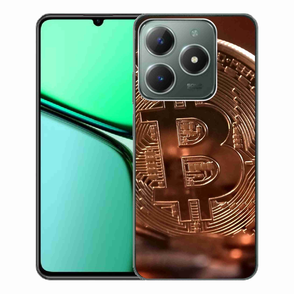 Gél borító mmCase a Realme C61 készülékhez - bitcoin
