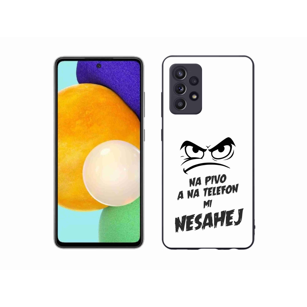 Gél borító mmCase Samsung Galaxy A52s 5G - sör motívum 2 fehér háttér