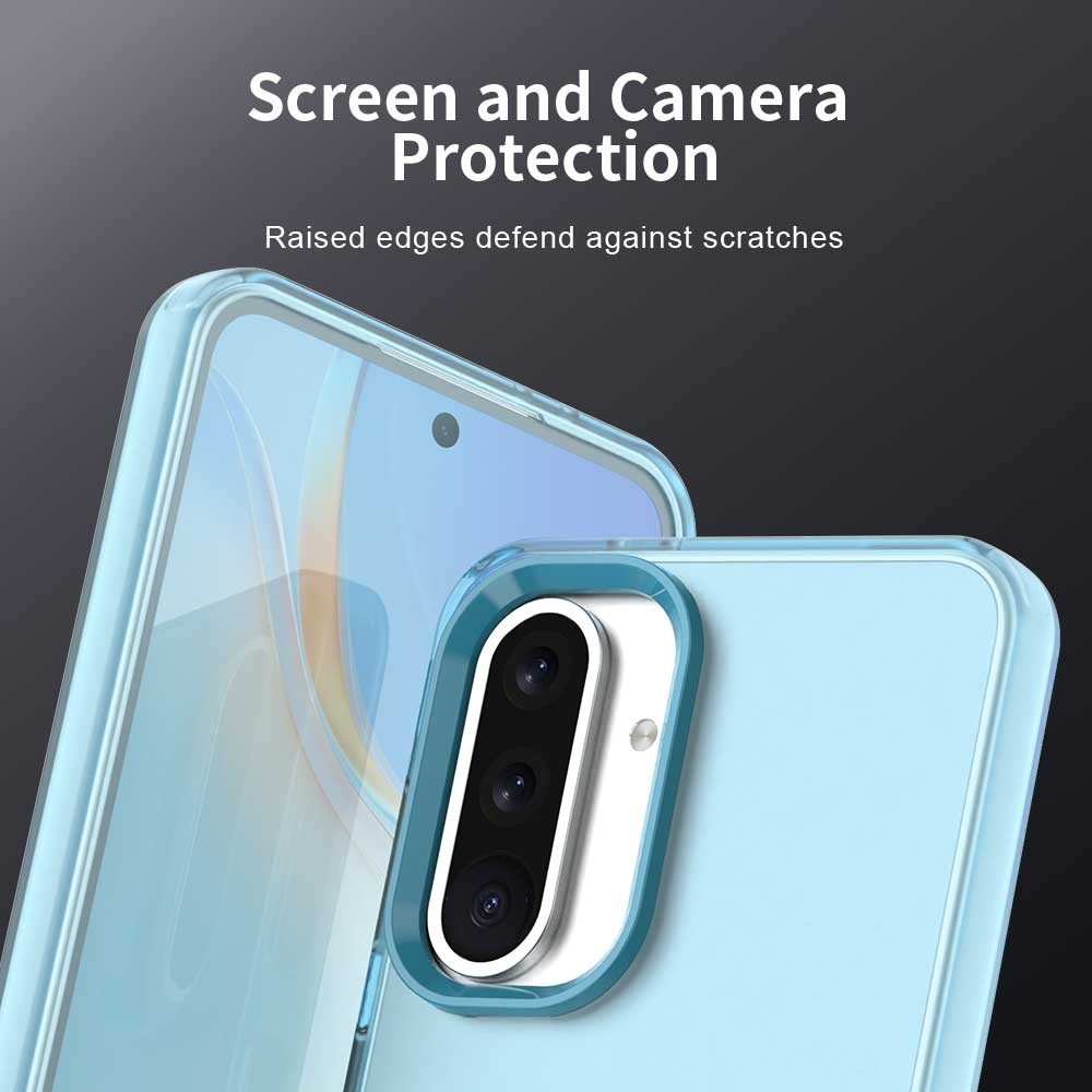 Candy matt zselés tok Samsung Galaxy A36 5G/A56 5G - kék