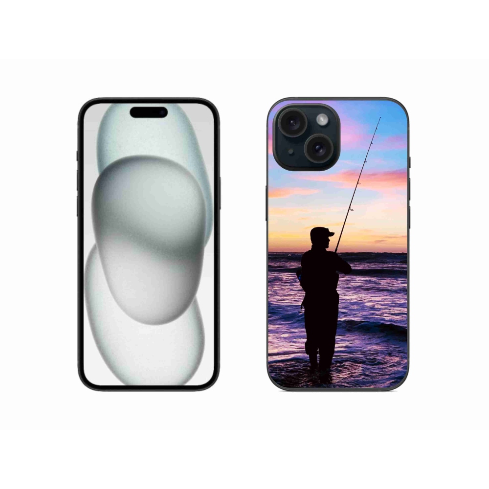 Zselés borítás mmCase iPhone 15-hez - halászat 1