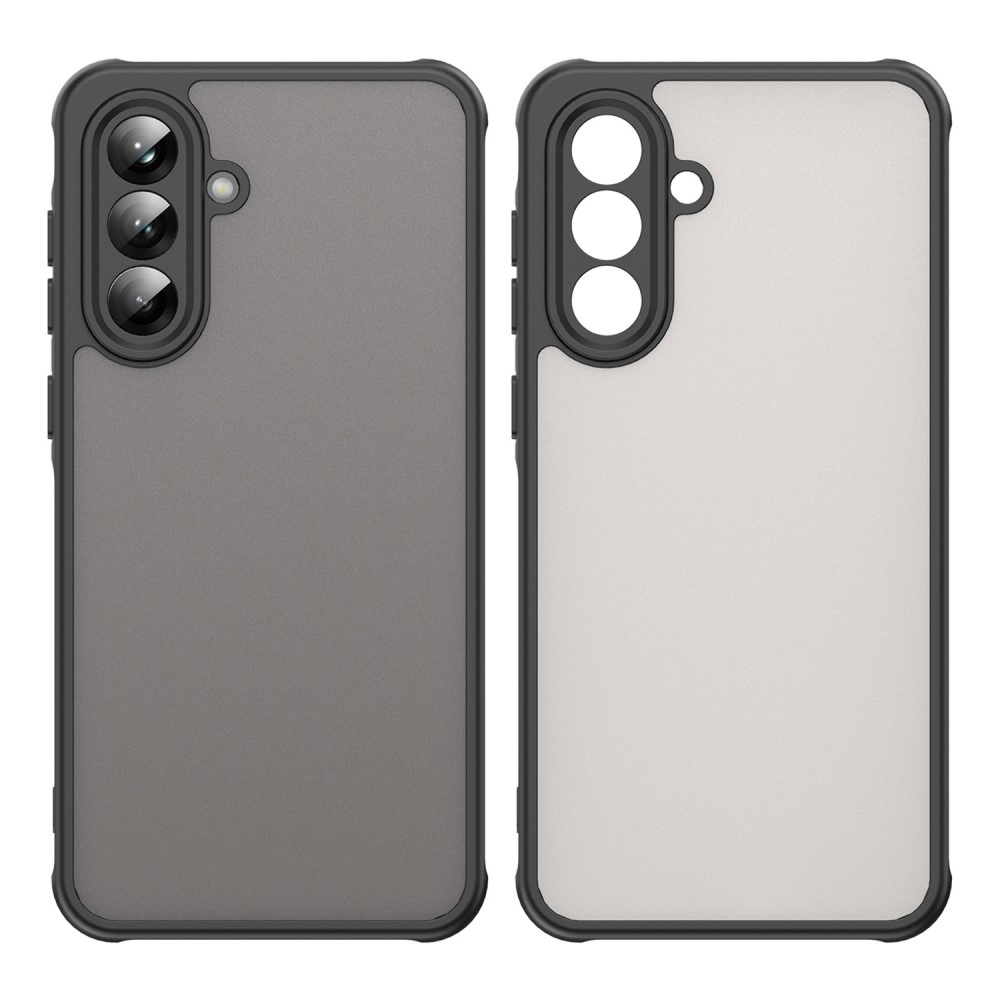 Zselés tok kemény hátlappal Samsung Galaxy A56 5G - fekete