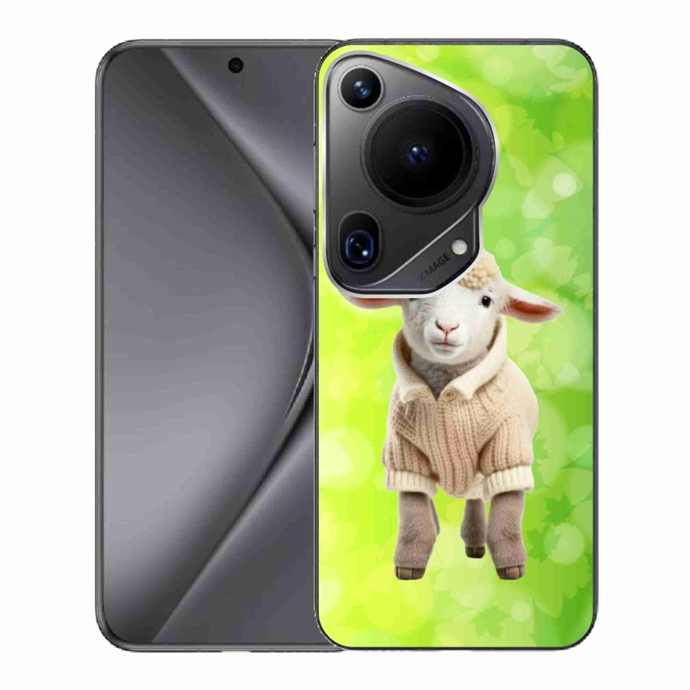 Zselés borítás mmCase a Huawei Pura 70 Ultra - bárány pulóverben