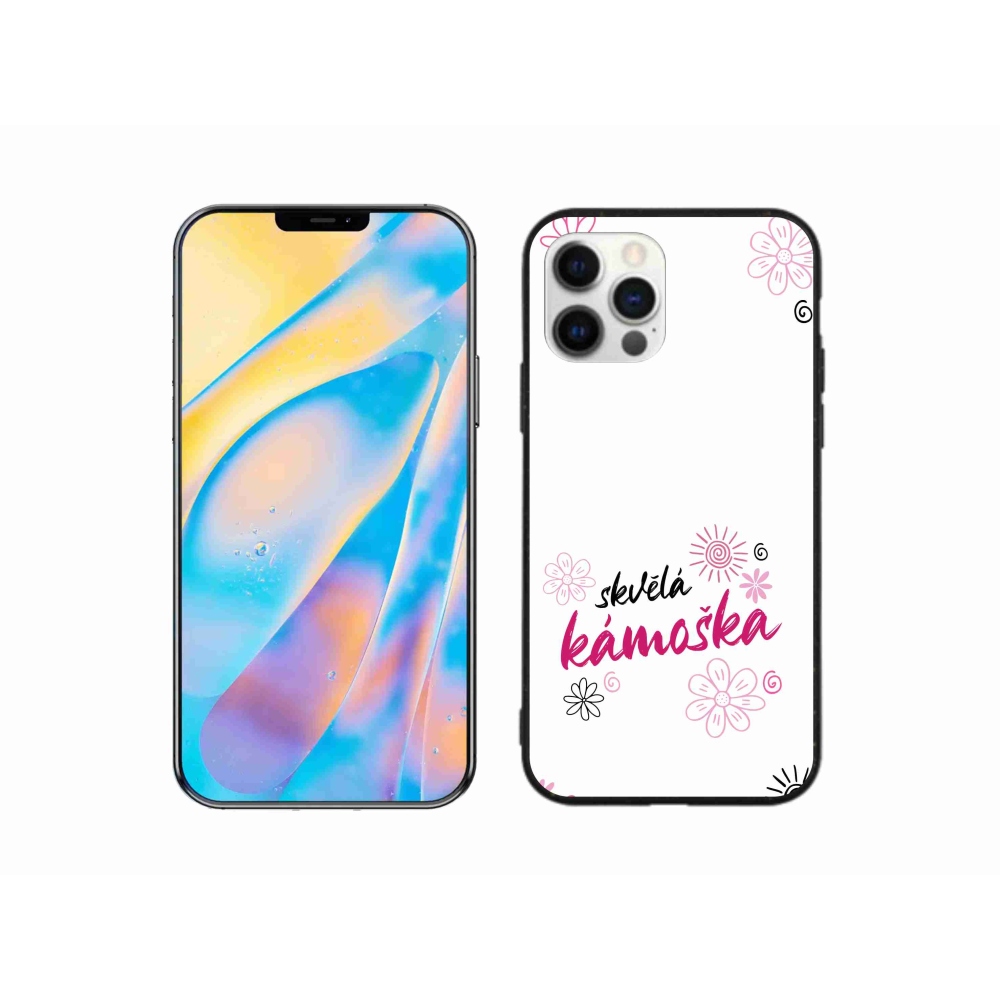 Gél borítás mmCase iPhone 12 készülékhez - nagyszerű haver fehér háttér