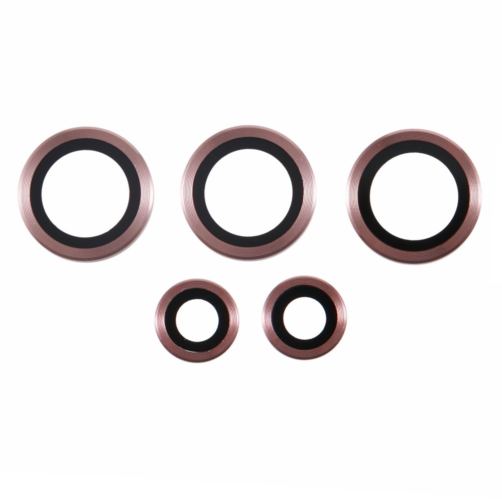 Fém kamera lencse üveg a Samsung Galaxy S25 Ultra készülékhez (3 különálló üveg) - rózsaszín