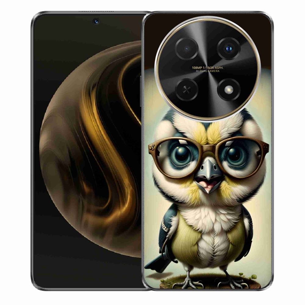 Zselés borítás mmCase a Huawei Nova 12i - cub szemüveggel