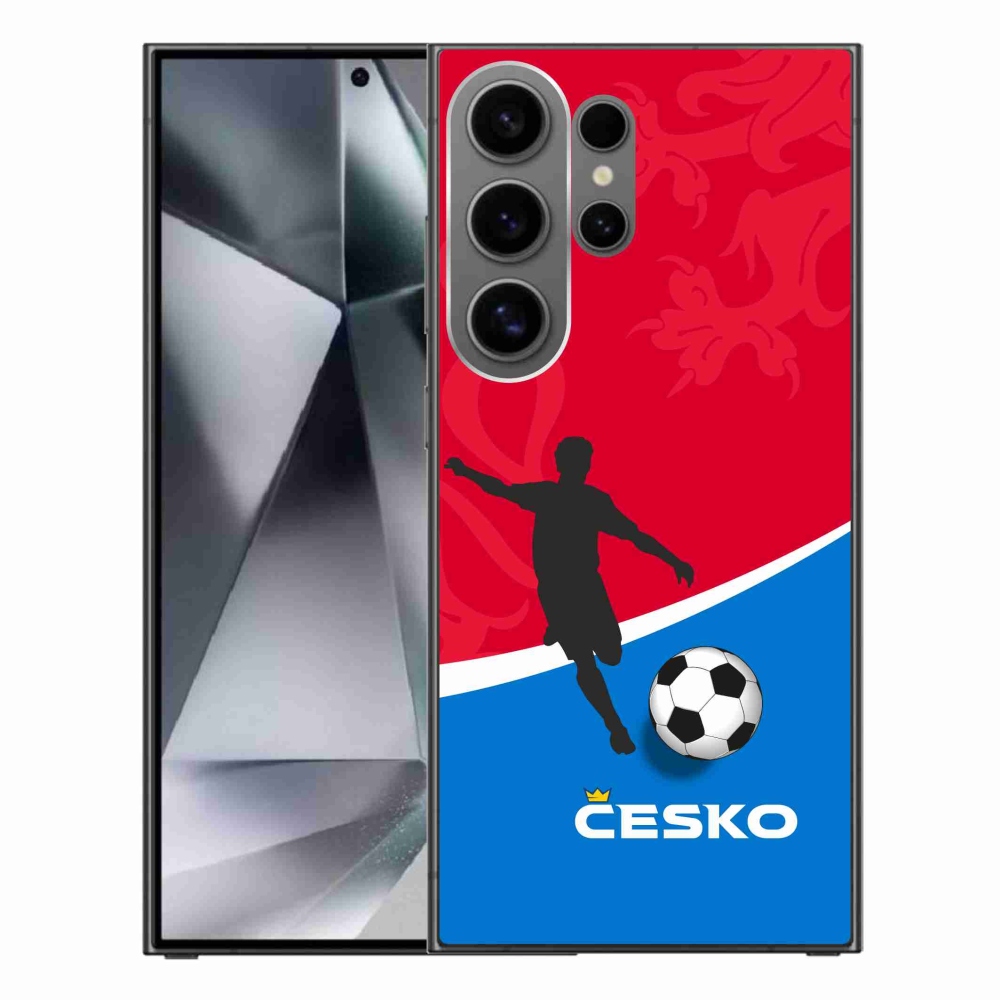 Gél borítás mmCase Samsung Galaxy S24 Ultra - futball Csehország