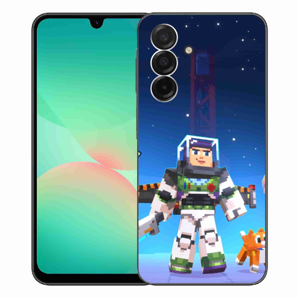 Gél borítás mmCase Samsung Galaxy A26 5G - minecraft 2
