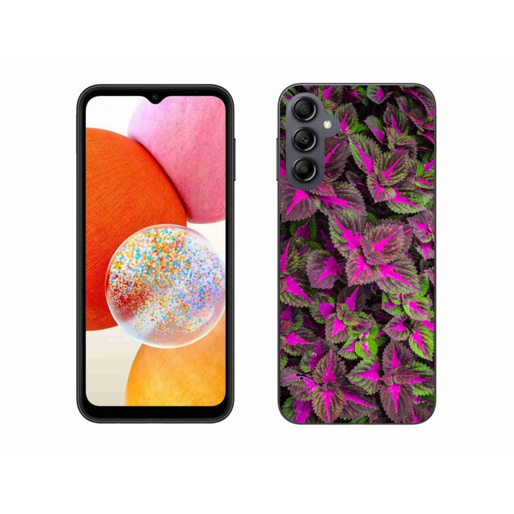 Gél borító mmCase Samsung Galaxy A14 4G/5G - virágok 10