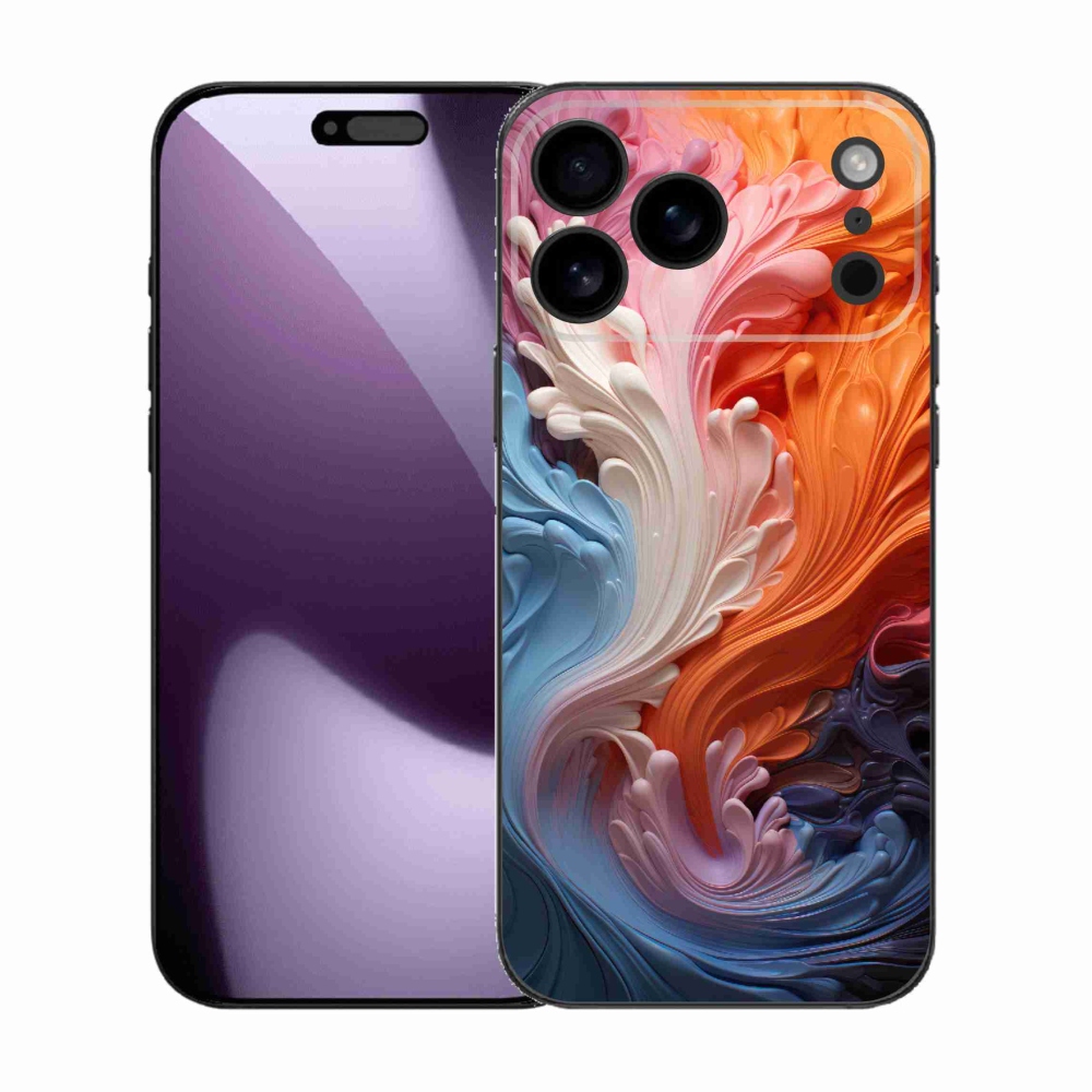 Gél borítás mmCase iPhone 17 Pro Max készülékhez - absztrakt motívum 8