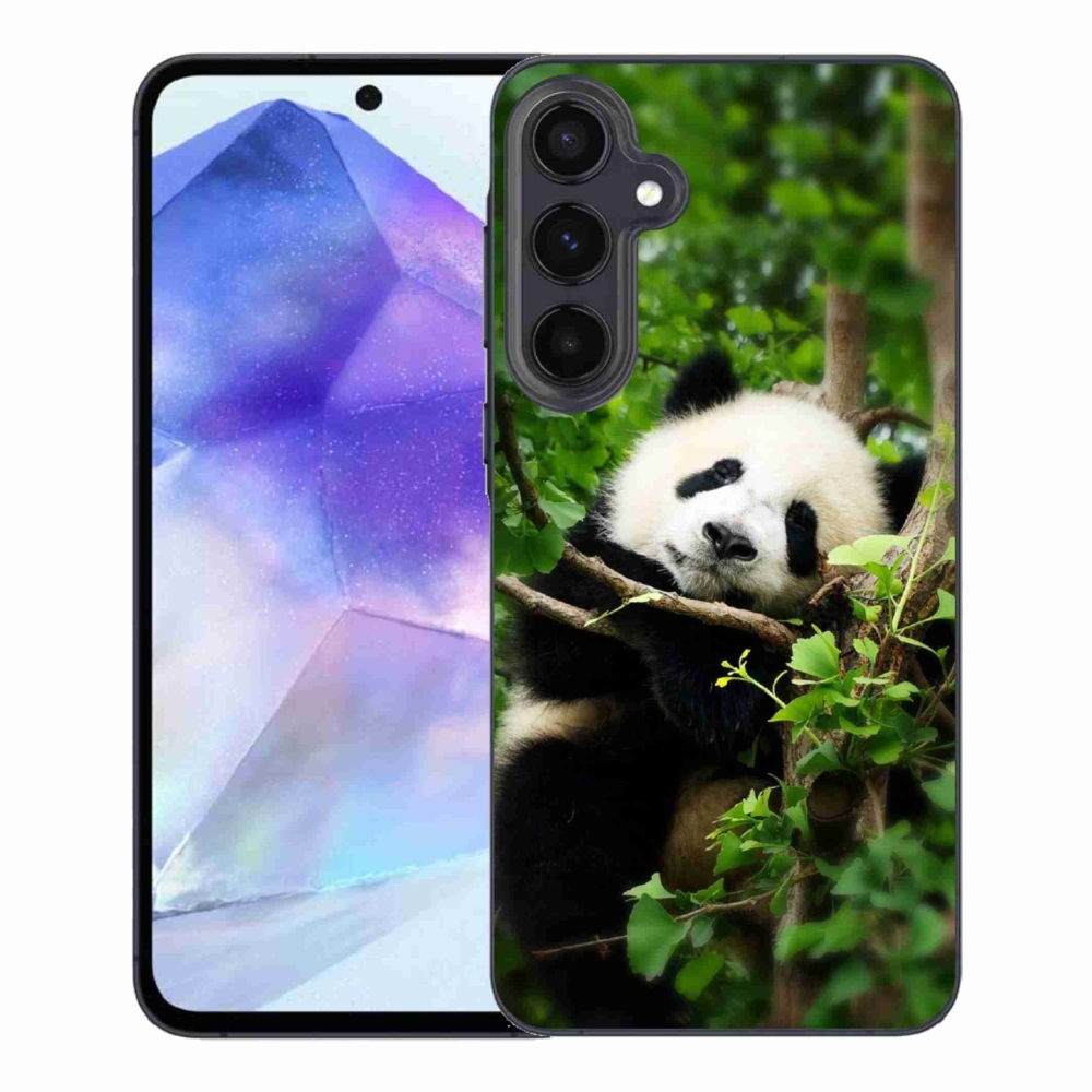 Zselés borítás mmCase Samsung Galaxy A55 5G - panda