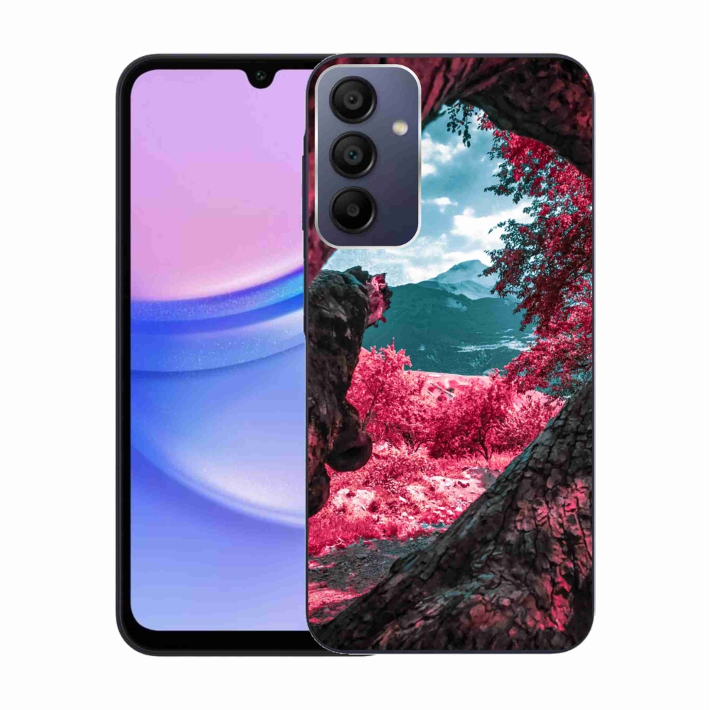 Zselés borítás mmCase Samsung Galaxy A15 4G/5G - hegyi kilátás