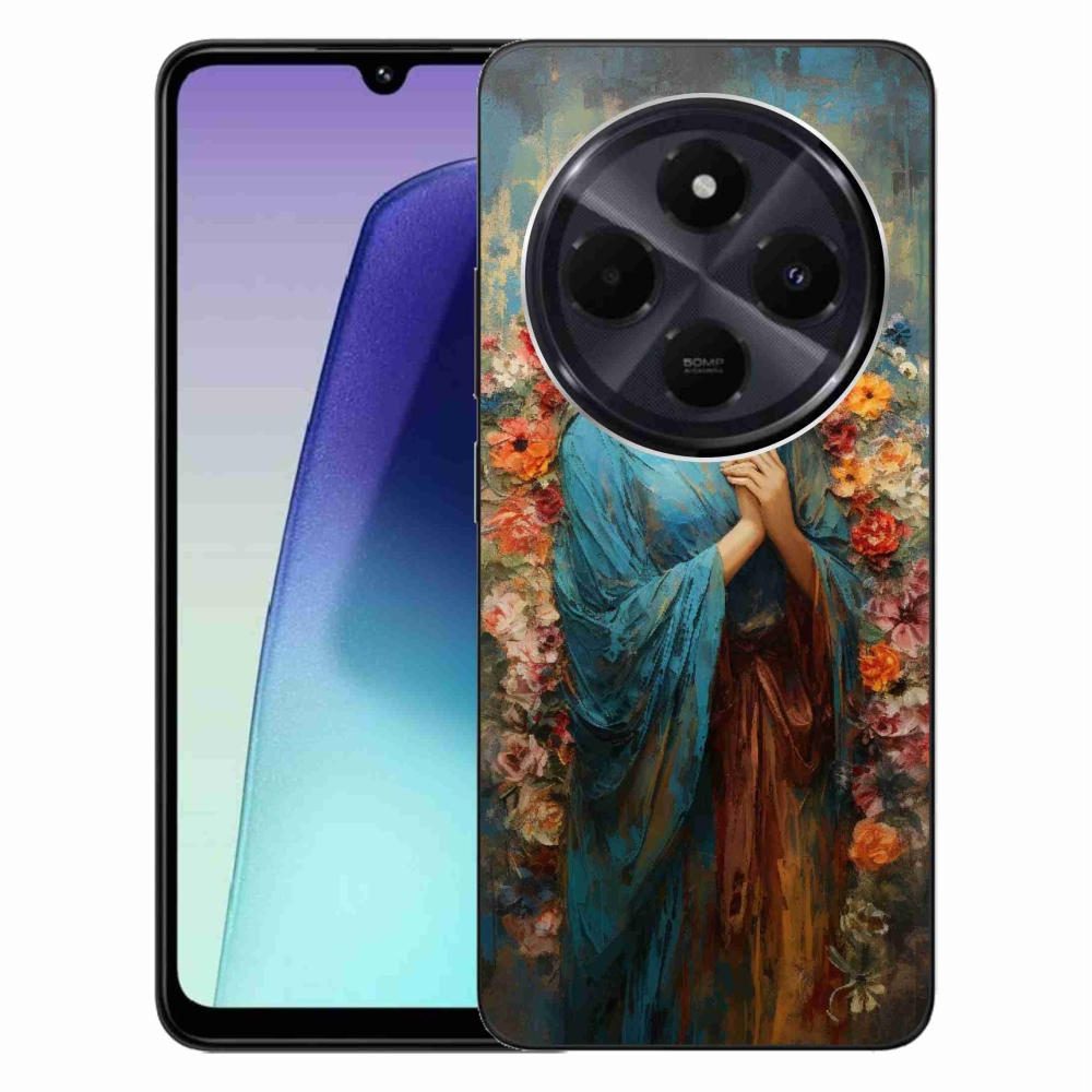 Gél borítás mmCase a Xiaomi Redmi 14C/Poco C75-hez - szent asszony