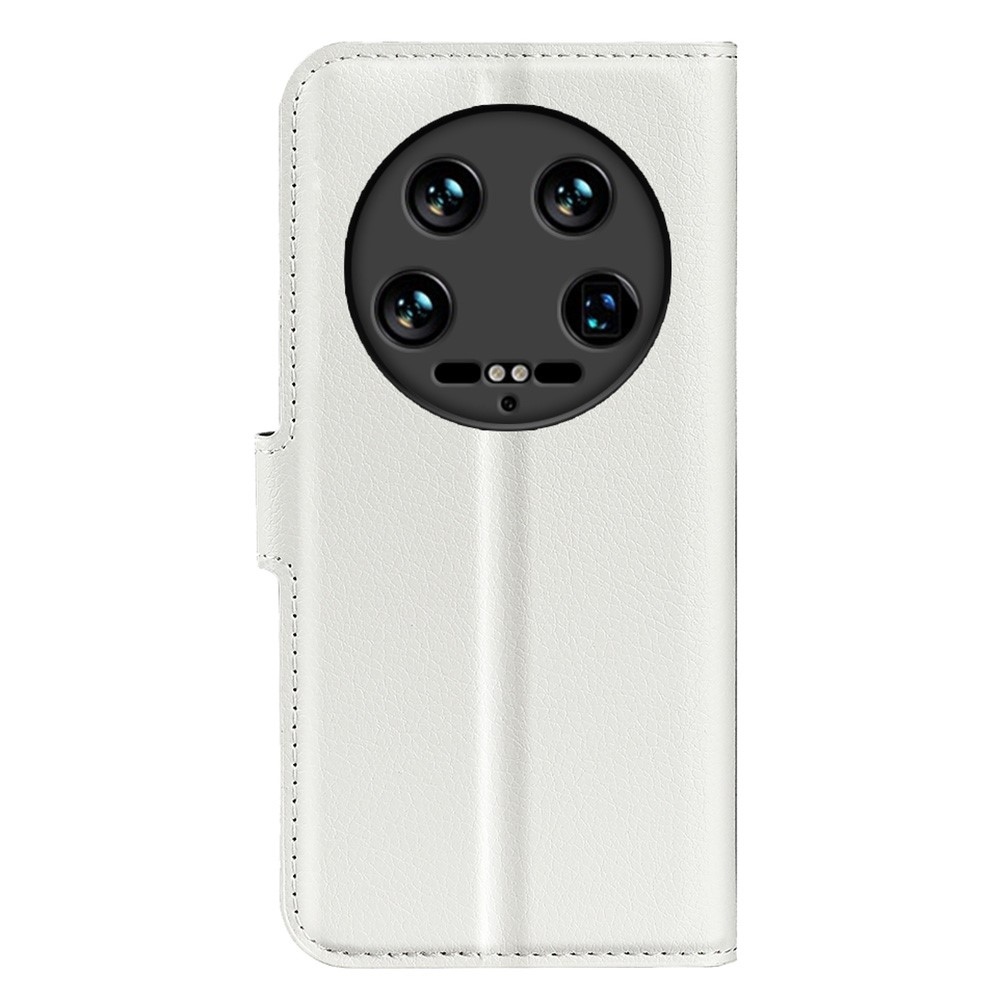 Litchi könyv tok a Xiaomi 14 Ultra-hoz - fehér