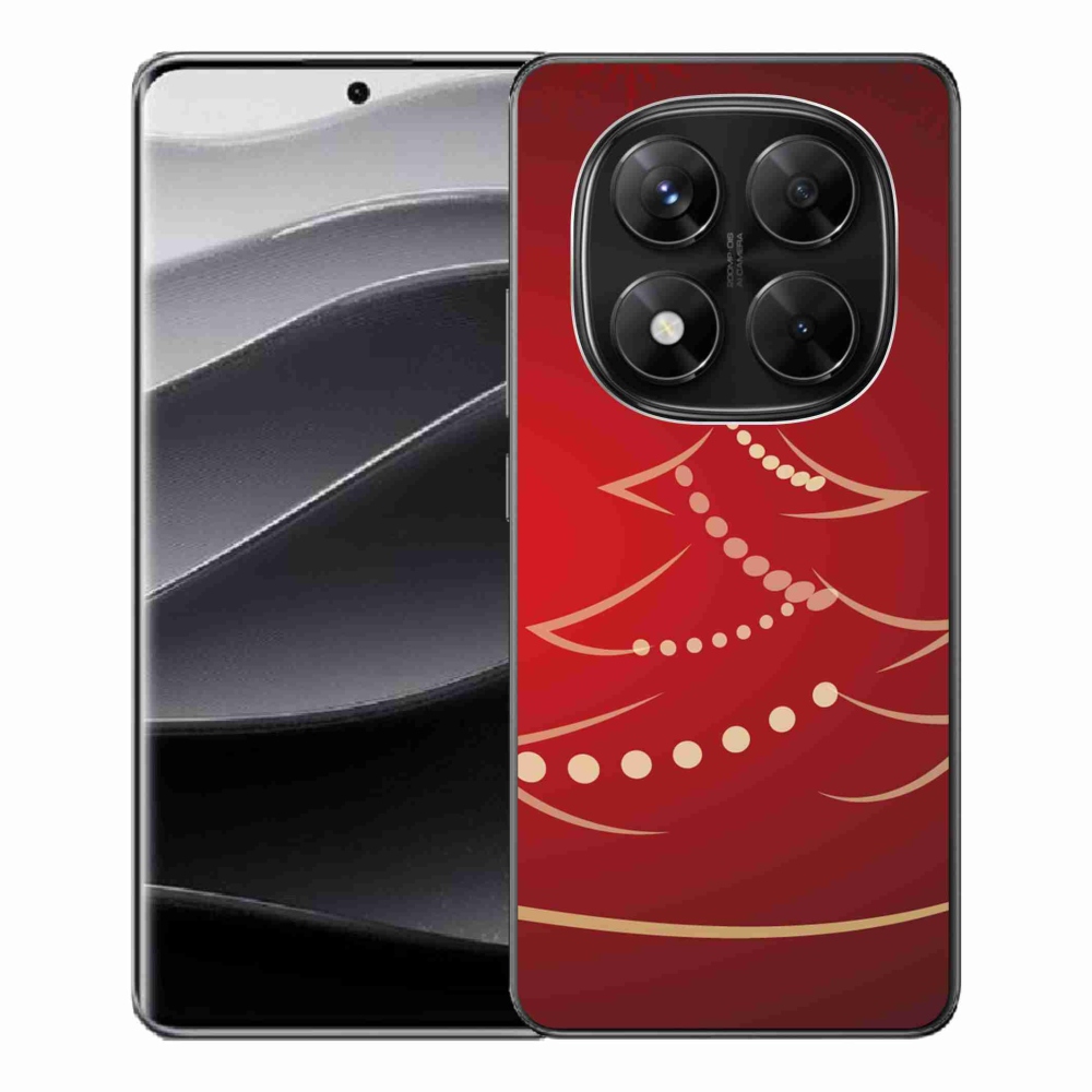 Gél borítás mmCase a Xiaomi Redmi Note 14 Pro 5G/Poco X7 5G számára - karácsonyfa karikatúra karácsonyfa