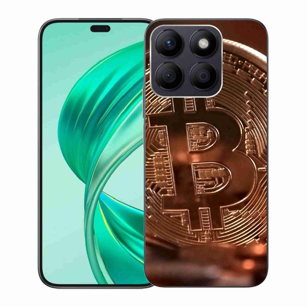 Gél borítás mmCase a Honor X8b számára - bitcoin