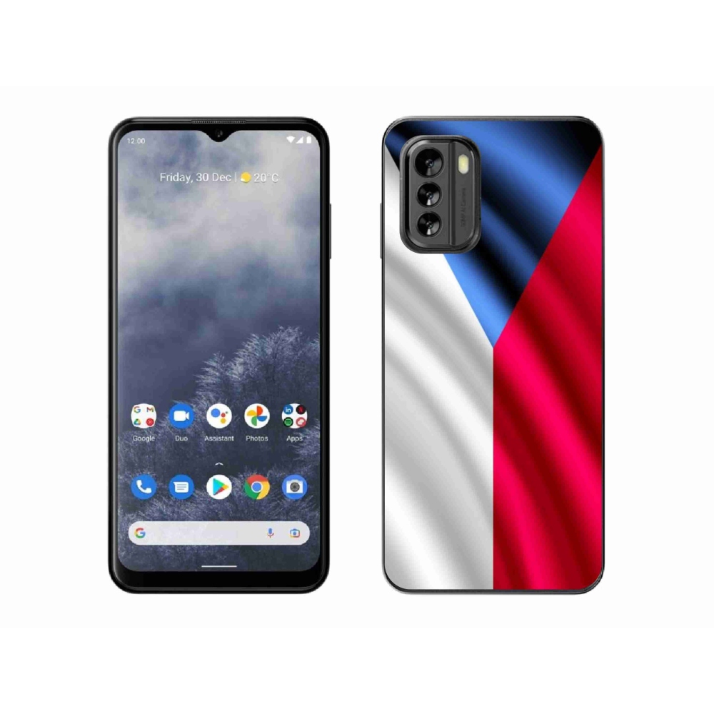 Zselés borító mmCase a Nokia G60 5G készülékhez - cseh zászló