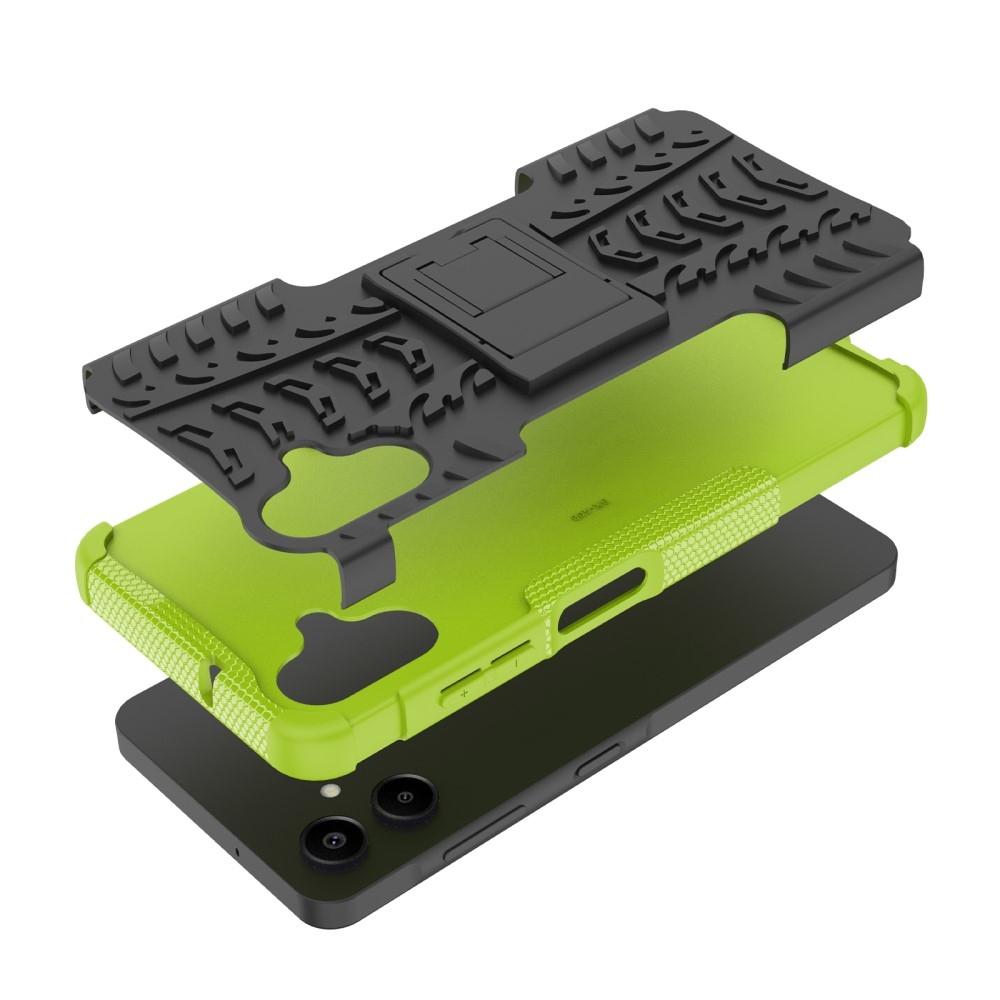 Rúgásálló borítás Samsung Galaxy A06 4G készülékhez - zöld