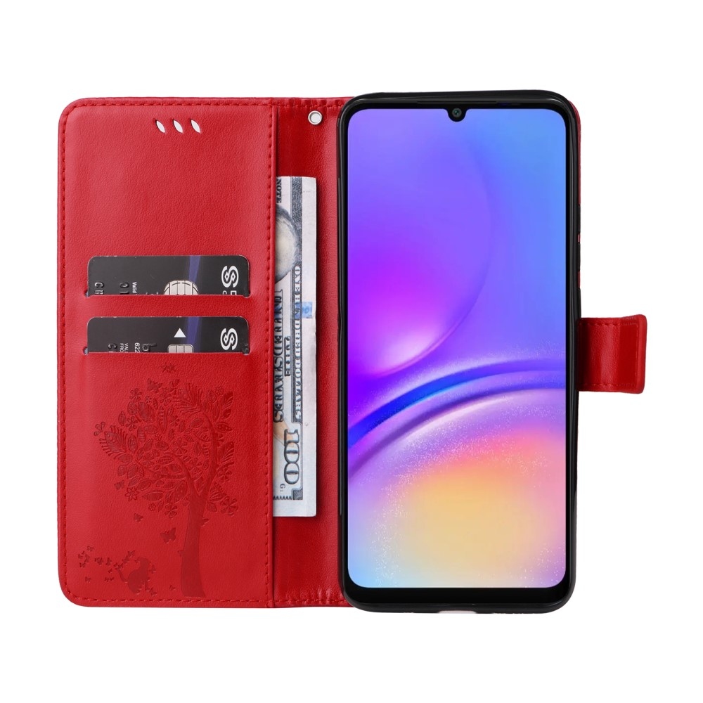Fák könyve tok Samsung Galaxy A06 4G - piros