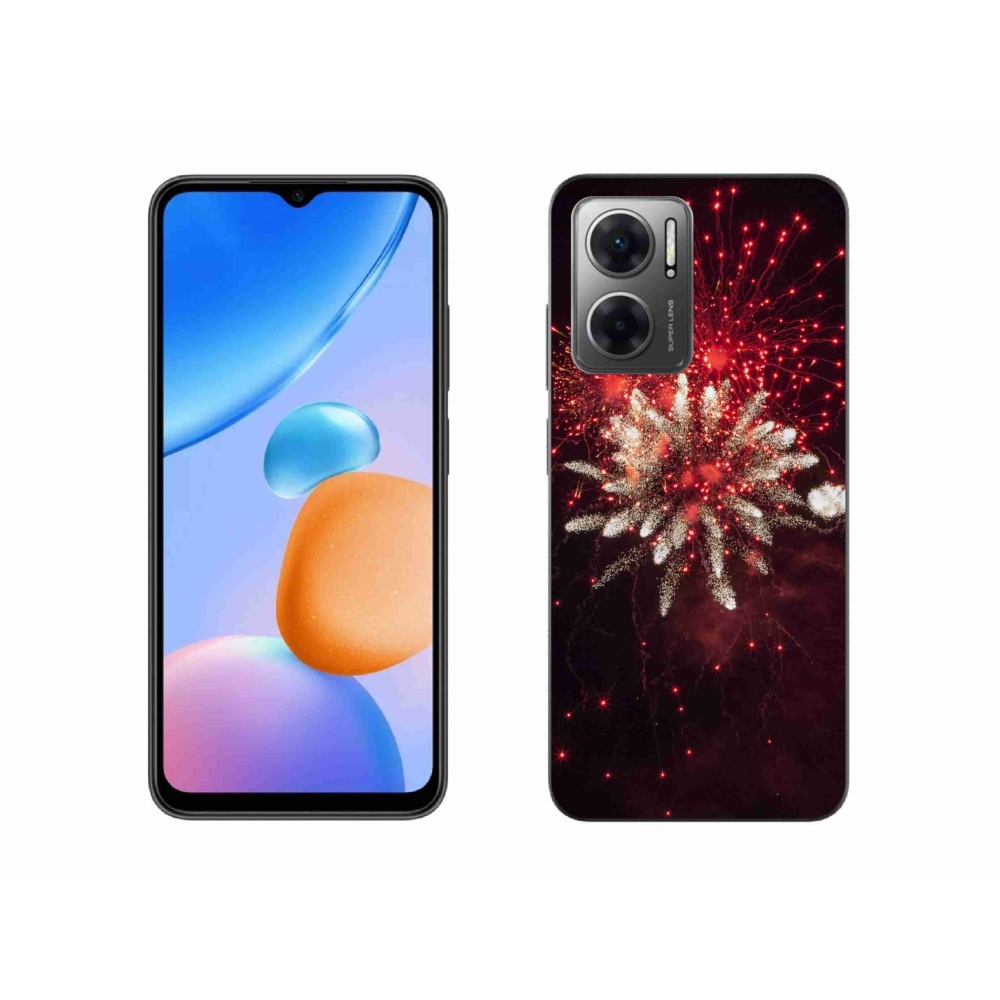 Gél borítás mmCase a Xiaomi Redmi 10 5G számára - tűzijáték