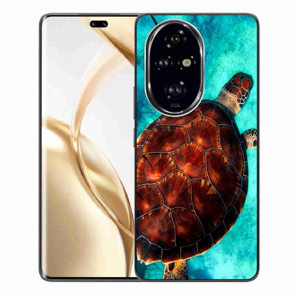 Zselés borítás mmCase a Honor 200 Pro 5G készülékhez - teknősbéka