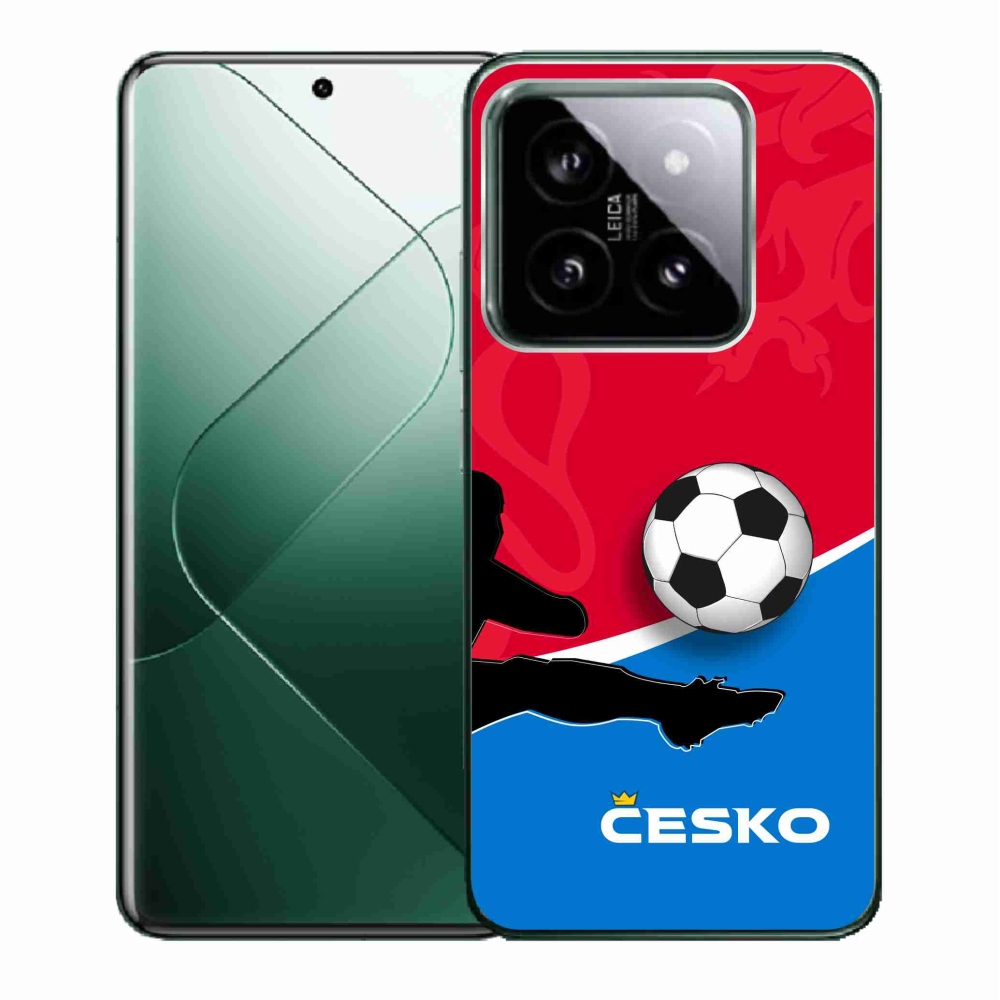 Gél borítás mmCase a Xiaomi 14 - futball Csehország 2