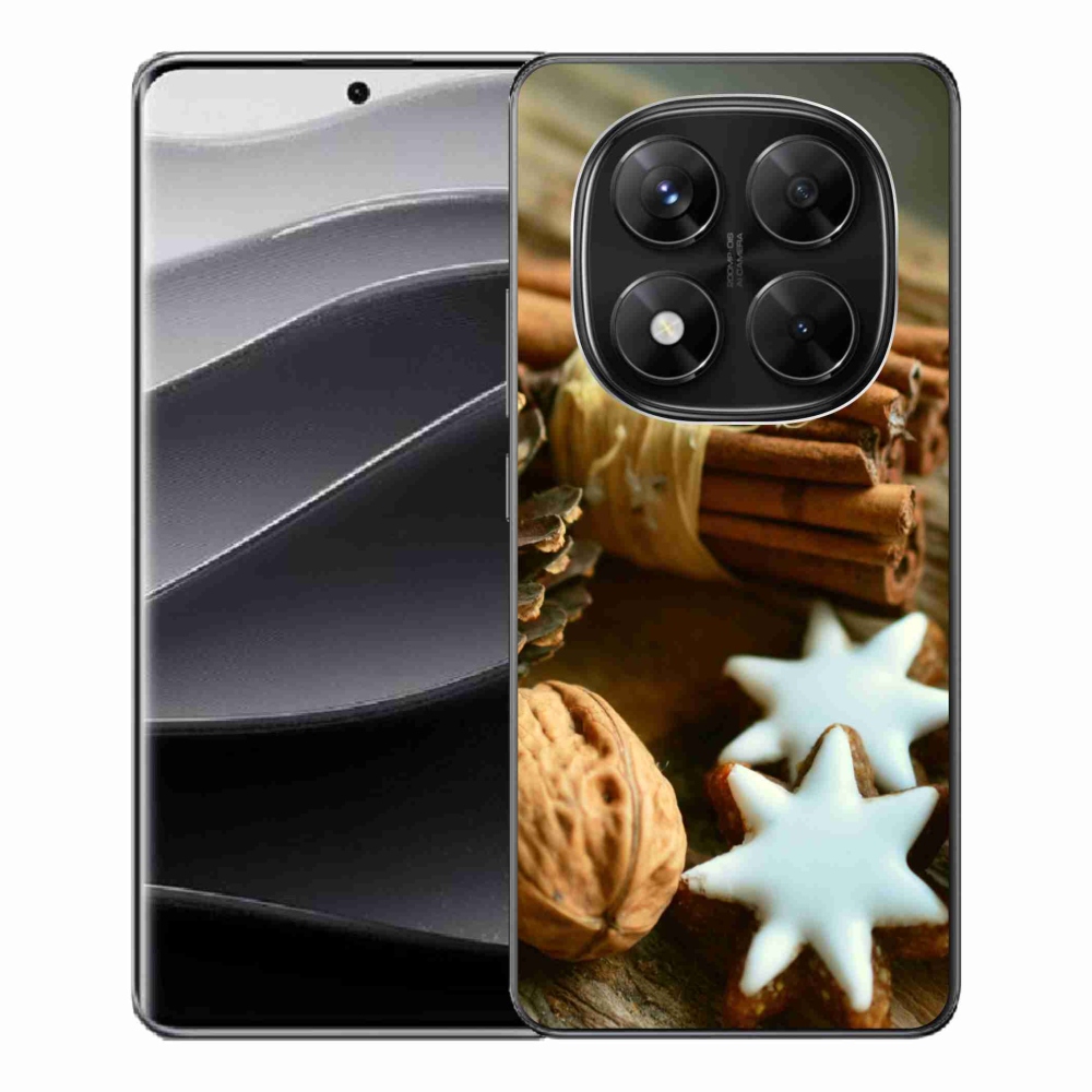 Gél borítás mmCase a Xiaomi Redmi Note 14 Pro 5G/Poco X7 5G - fahéj és mézeskalács számára