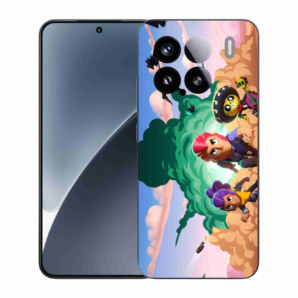 Gél borítás mmCase a Xiaomi 15-hez - verekedés csillagok