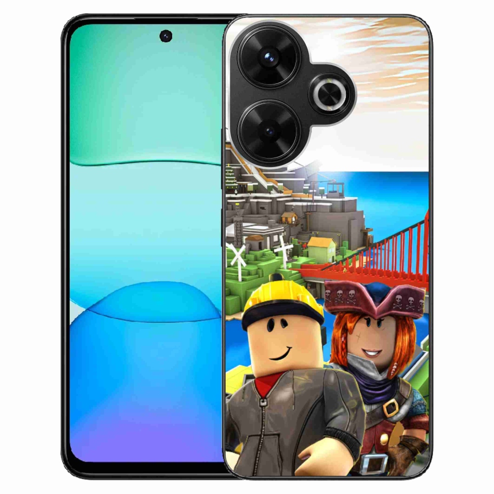 Gél borítás mmCase a Xiaomi Redmi 13 4G/Poco M6 4G-hez - roblox 1