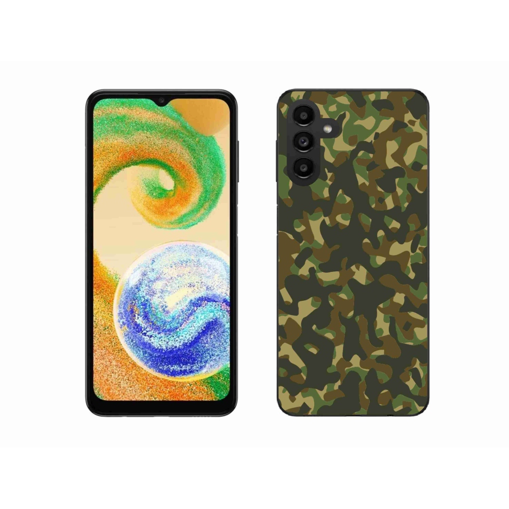 Zselés borítás mmCase Samsung Galaxy A04s (164.7x76.7x9.1mm) - terepszínű mintázat 1