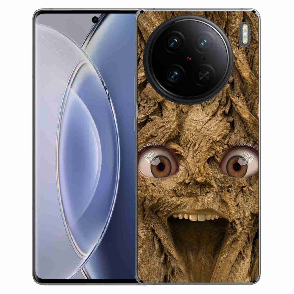 Gél borítás mmCase a Vivo X90 Pro-n - boldog fa szemekkel