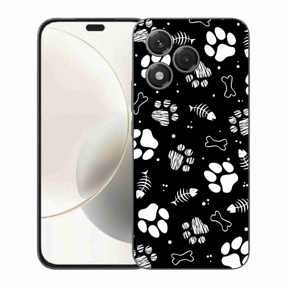 Gél borítás mmCase a Honor 400 Lite-hoz - kutyamancsok