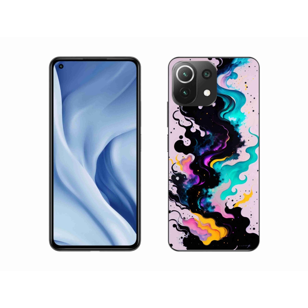 Gél borítás mmCase a Xiaomi Mi 11 Lite 4G/5G számára - absztrakt motívum 4