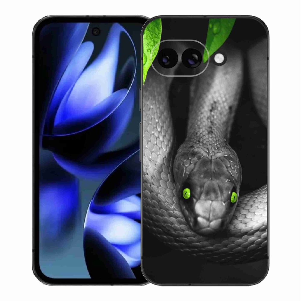 Zselés borítás mmCase a Google Pixel 9a készülékhez - kígyó