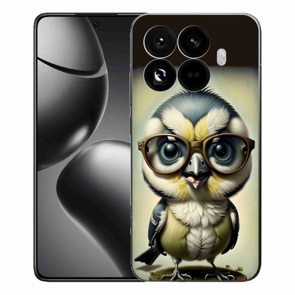 Gél borítás mmCase a Xiaomi 15T Pro - cub szemüveggel