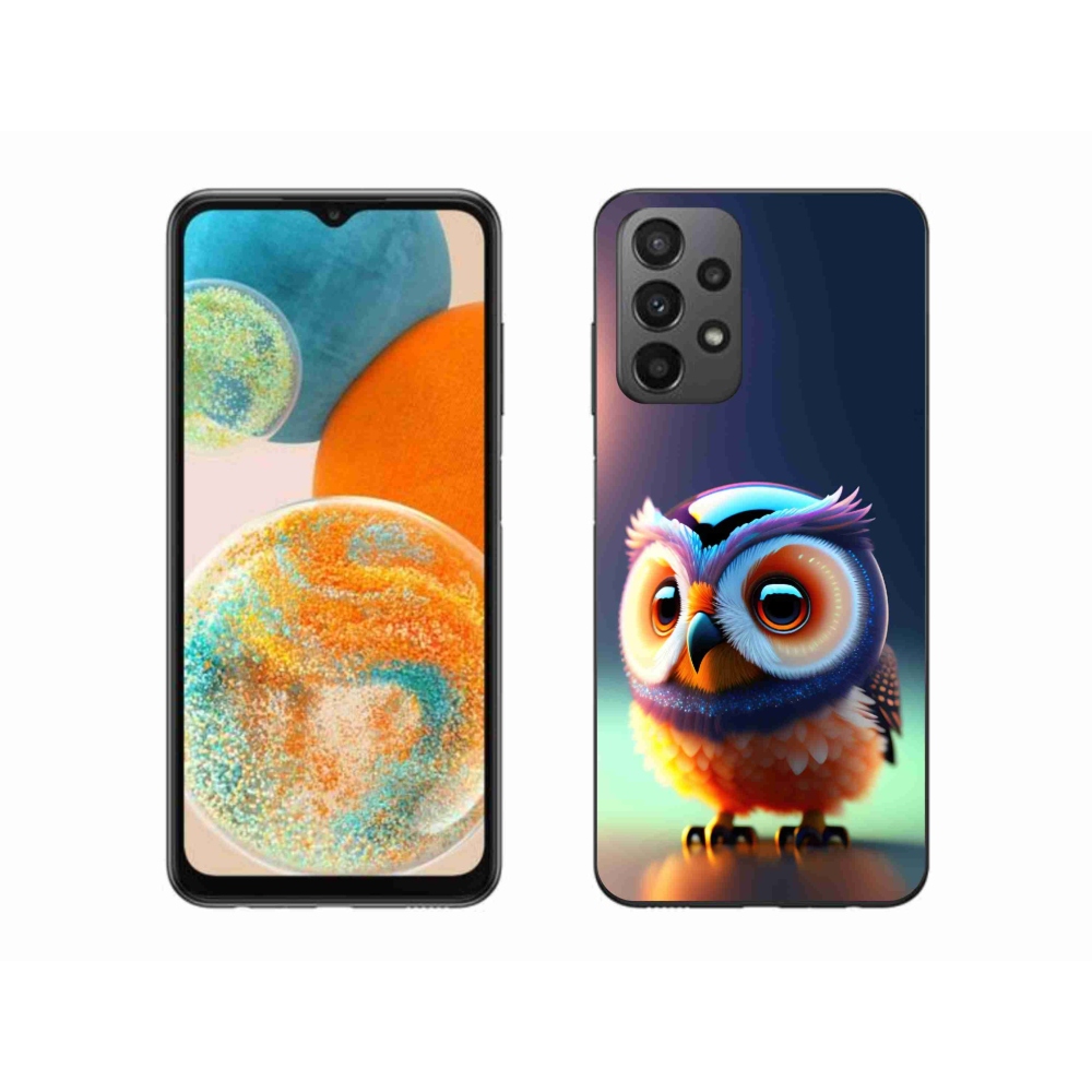 Zselés borítás mmCase Samsung Galaxy A23 4G/5G - bagoly